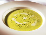 Erbsenvelouté mit Ro...