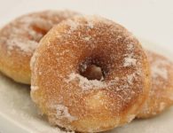 Donuts mit Zuckergla...