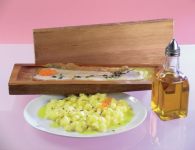 Schindlforelle mit L...