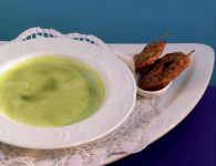 Brennnesselrahmsuppe...