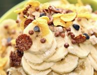 Apfel-Bananen-Müsli