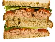 Fischbrötchen mit Th...