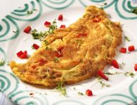 Camembert-Omelette