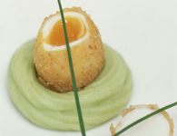Wachtelei gebacken a...