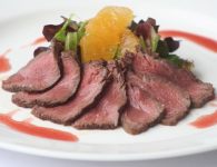 Känguru-Steaks  mit...