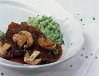 Steinpilz-Rostbraten...