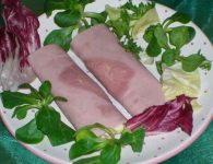 Schinkenrollen mit C...