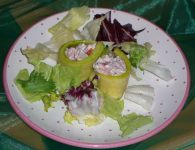 Zucchini-Schinkenröl...