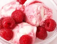 Himbeer-Sorbetto