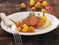 Lammrückenfilet gebr...