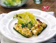Zucchini in der Feta...