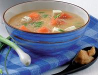 Miso-Suppe mit Tofu...