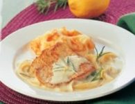 Putenschnitzel mit Z...