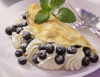 Crêps mit fruchtiger...
