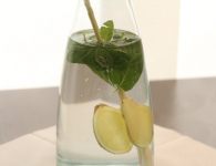 Ingwer-Minze-Wasser