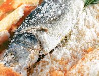 Branzino mit Kräuter...
