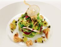 Herbstlicher Salat m...