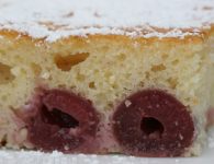 Blechkuchen mit Kirs...