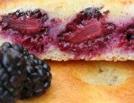 Blechkuchen mit Brom...