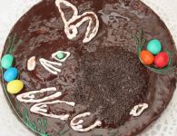 Hasen-Biskuittorte