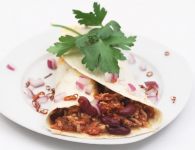 Tortillas mit feurig...