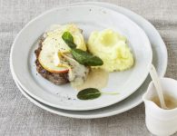 Gratinierte Steaks m...