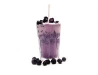 Smoothie mit Brombee...