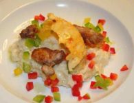 Hühner-Risotto mit Z...