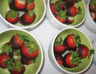 Erdbeeren in Nutella...