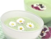 Bärlauchsuppe mit Gä...