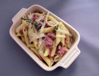 Penne mit Salsicce u...