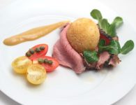 Roastbeef mit geback...