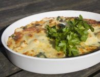 Bärlauch-Topfenstrud...