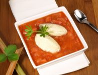 Topfenknödel mit Erd...