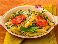 Überbackene Penne mi...