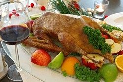 Gänsebraten