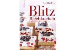 Buchtipp Dr. Oetker Blitzblechkuchen