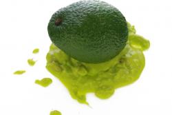 Unreife Avocado Unreife Avocado