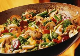Wok-Gemüse mit Tofu á la Toni Mörwald
