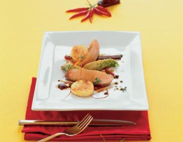 Entenbrust mit Chili-Schokoladesauce Entenbrust mit Chili-Schokoladesauce