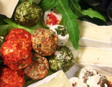 Käse-Paprika Pralinen