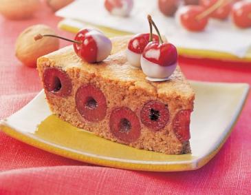 Kirschen-Walnuss-Kuchen Kirschen-Walnuss-Kuchen