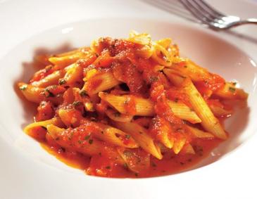 Penne all'arrabbiata à la Novelli Penne all'arrabbiata à la Novelli