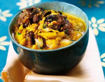 Schnecken-Papaya-Suppe Schnecken-Papaya-Suppe