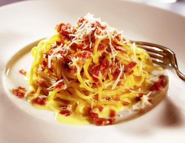 Spaghetti alla carbonara Spaghetti alla carbonara