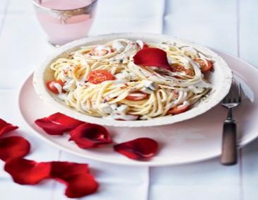 Spaghetti mit "Alles Liebe" gewürzt Spaghetti mit "Alles Liebe" gewürzt