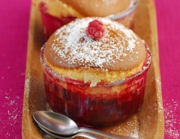 Topfen-Himbeer-Souffle Topfen-Himbeer-Souffle