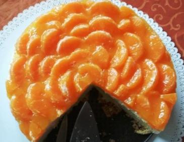 Mandarinen-Topfentorte Mandarinen-Topfentorte