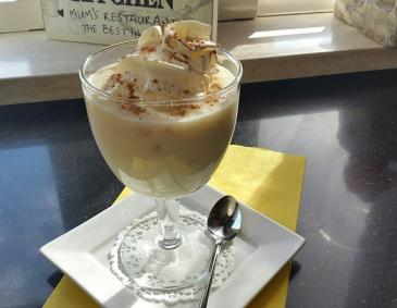 Reisdessert mit Apfel und Zimt Reisdessert mit Apfel und Zimt