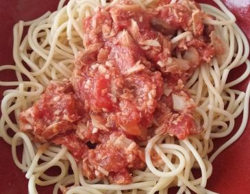 Thunfisch Spaghetti Thunfisch Spaghetti
